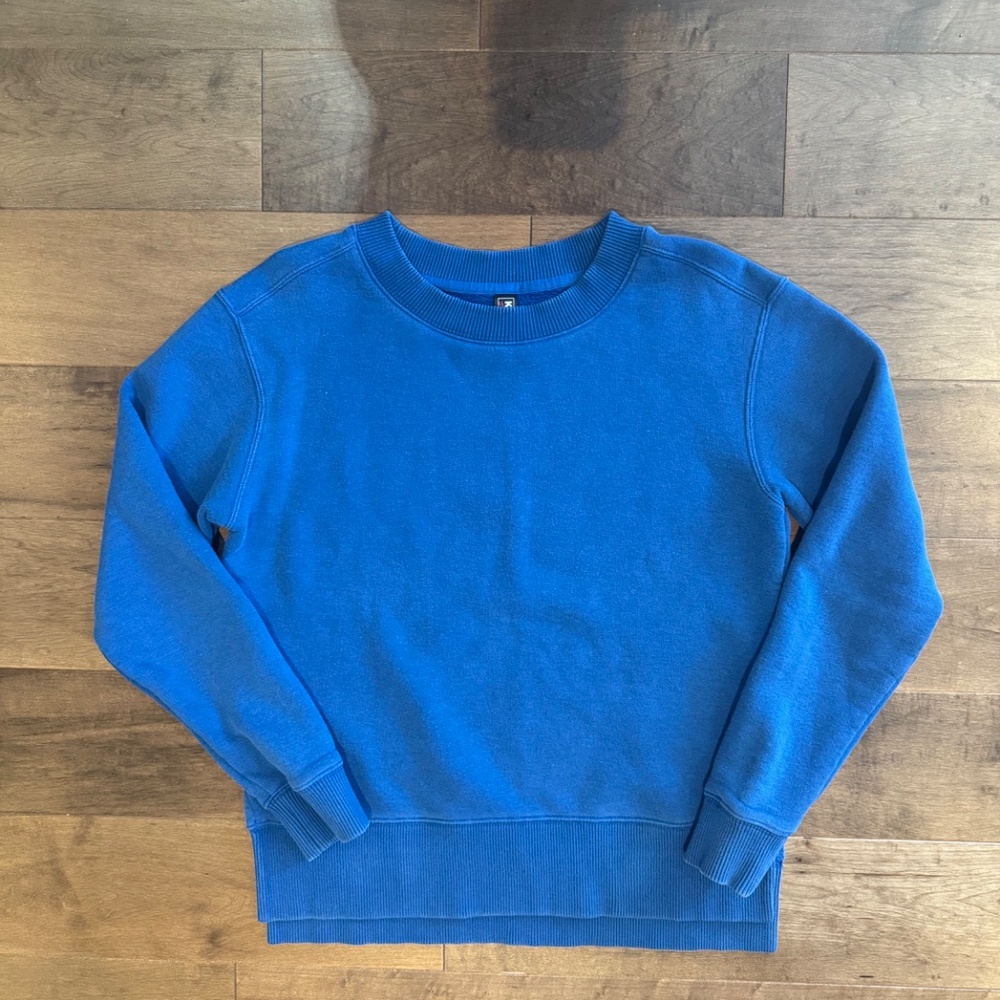 Kirkland Signature Blue Crewneck Sweater Size S
